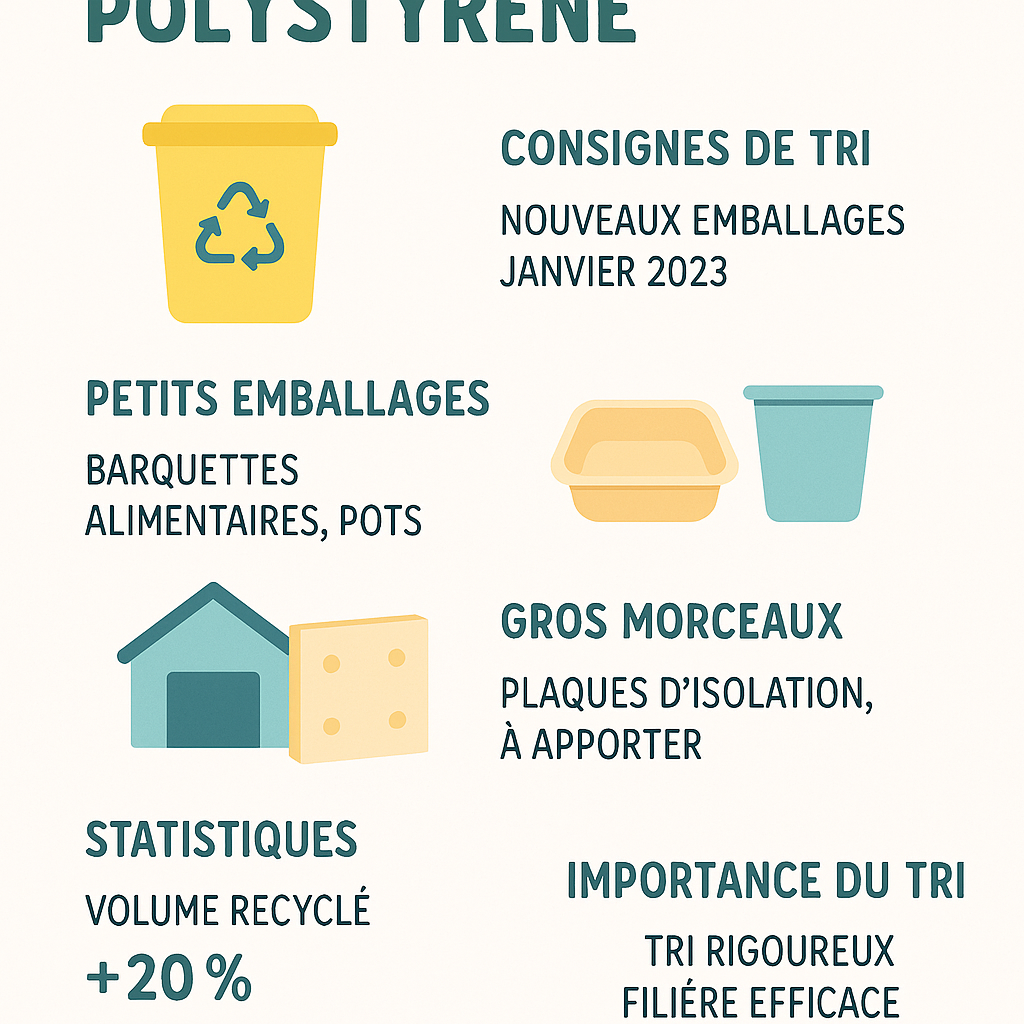 Comment se déroule la collecte et le tri du polystyrène en France aujourd’hui ? Comment se déroule la collecte et le tri du polystyrène en France aujourd’hui ?